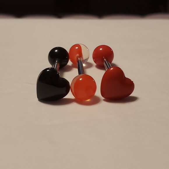 2 pack 👅 TONGUE Ring - Picture 4 of 5